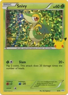 Snivy Holo 5