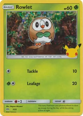 Rowlet Holo