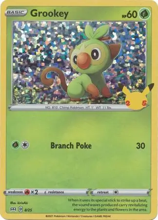 Grookey Holo