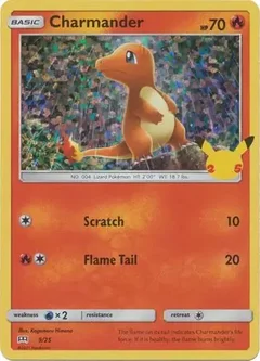 Charmander Holo 9