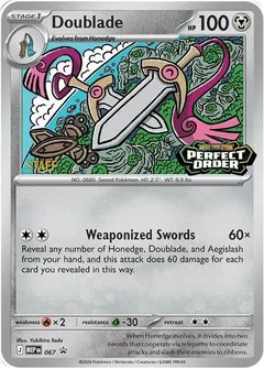 Doublade Staff 067