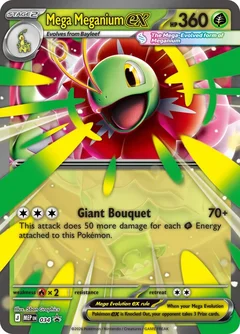 Mega Meganium ex Holofoil 034