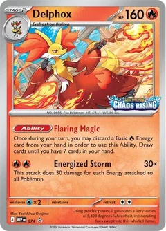 Delphox Holofoil 074