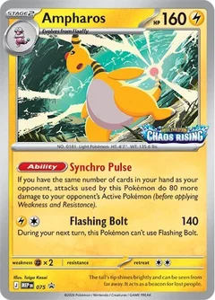 Ampharos Holofoil 075