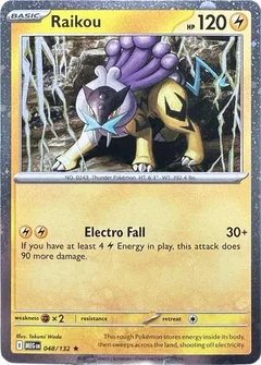 Raikou Cosmo Holo Holofoil 48