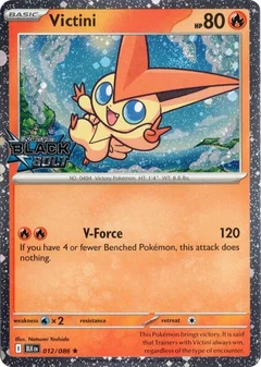 Victini Black Bolt Stamped 012