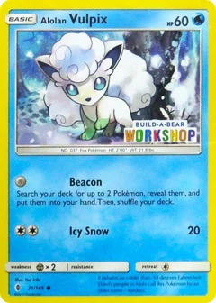 Alolan Vulpix Build Workshop Exclusive 021