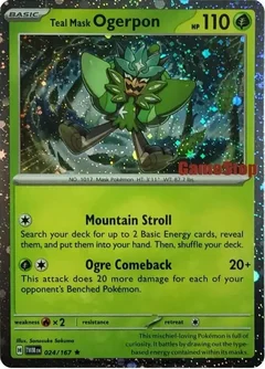 Teal Mask Ogerpon Cosmos Gamestop Exclusive 024