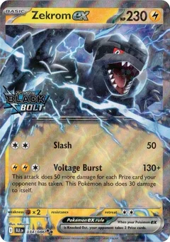 Zekrom ex Black Bolt Stamped 034