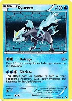 Kyurem Cosmos Holo 034