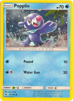 Popplio Cosmos Holo 039