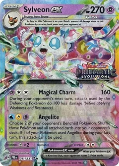Sylveon ex Prismatic Evolutions Stamp 041