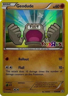 Geodude Toys R Us Promo 043