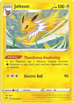 Jolteon Cosmos Holo 047