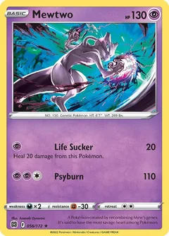 Mewtwo Cosmos Holo 056