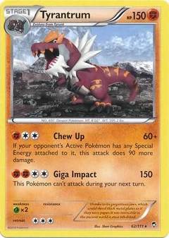Tyrantrum Cosmos Holo 062