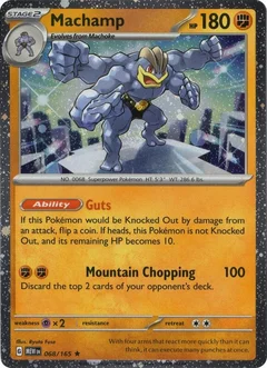 Machamp 068/165 Cosmos Holo 068