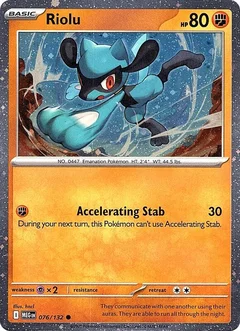Riolu Cosmos Holo 076
