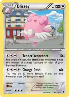 Blissey Cosmos Holo 081