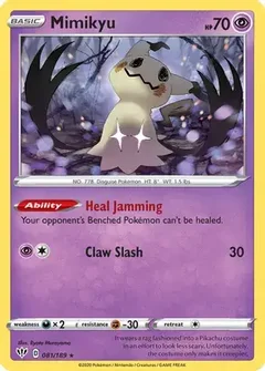 Mimikyu Cosmos Holo 081