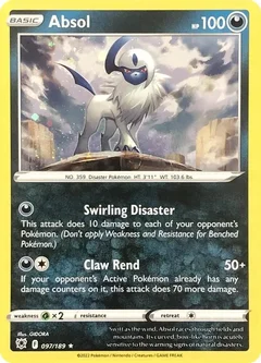 Absol Cosmos Holo 097