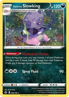 Galarian Slowking Cosmos Holo 098