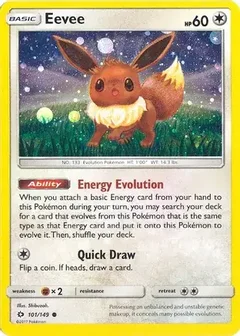 Eevee Cosmos Holo 101