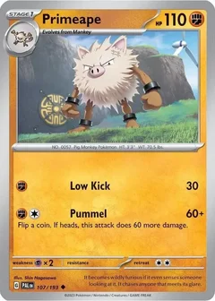 Primeape Cosmos Holo 107