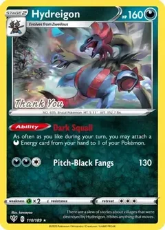 Hydreigon Thank You 110