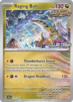 Raging Bolt Best Buy Cosmos Holo 111