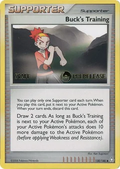 Buck's Training Prerelease Staff 130