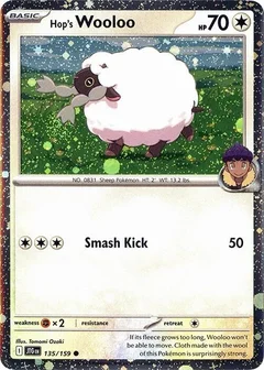 Hop's Wooloo Cosmos Holo 135