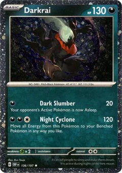 Darkrai Cosmos Holo 136
