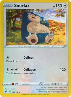 Snorlax Cosmos Holo 141
