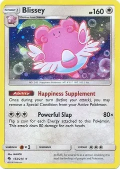 Blissey Cosmos Holo 153