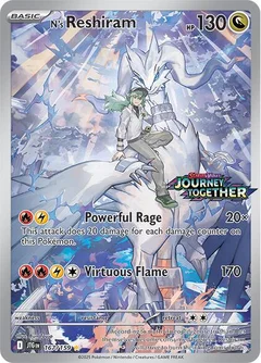 N's Reshiram Journey Together Stamped 167