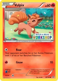 Vulpix Build-A-Bear 20