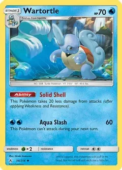 Wartortle Premium Collection Promo 34