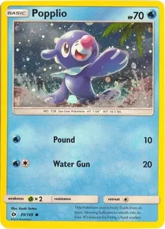 Popplio Cosmos Holo 39