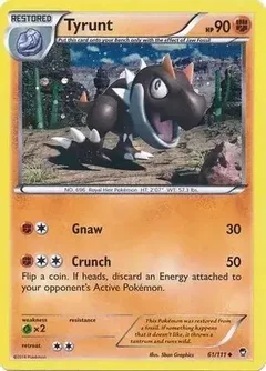 Tyrunt Cosmos Holo 61