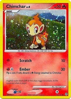 Chimchar Comos Holo 76