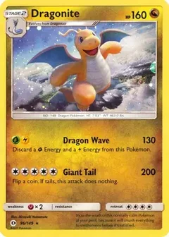 Dragonite Cosmos Holo 96