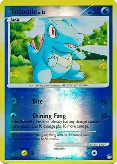 Totodile Reverse Holo 106