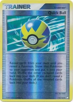 Quick Ball Reverse Holo 114