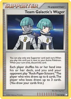 Team Galactic's Wager 115