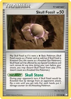 Skull Fossil 117