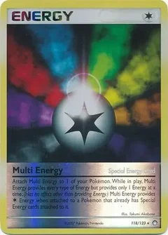 Multi Energy Reverse Holo 118
