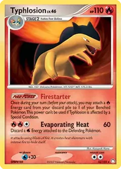 Typhlosion Holo 16