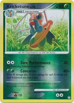 Kricketune Reverse Holo 27