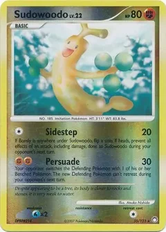 Sudowoodo Reverse Holo 35